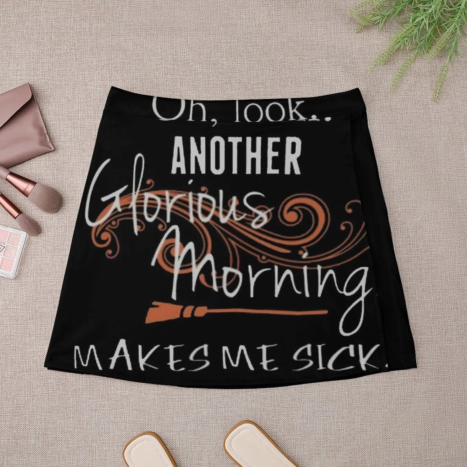 Oh, Look. Another Glorious Morning. Makes Me Sick! Mini Skirt korean skirt skirt for women clothes for woman extreme mini dress