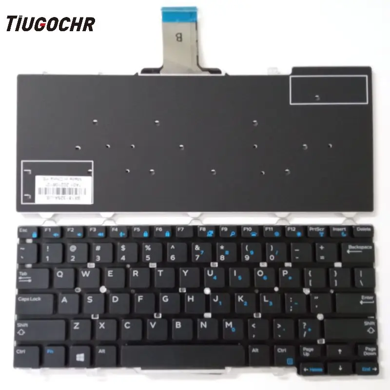 Nuova Tastiera Degli Stati Uniti Per Dell Latitude E5250 E7250 E7270 Nia01 Vw71F 3P2Dr 068Ttc