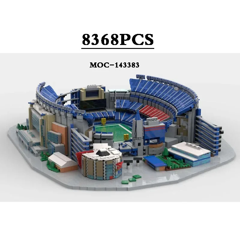 

Classic MOC-143383 Football Club 10284-1 Stadium 8368PCS Assembly Parts Difficult Building Block Toys DIY Christmas Gifts