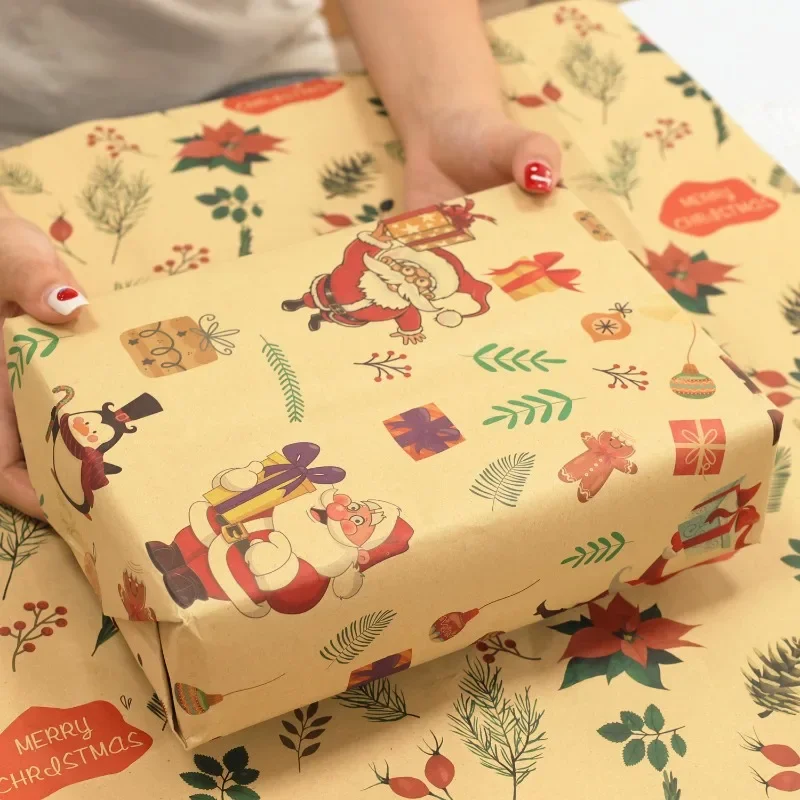 Vintage Christmas Gift Wrapping Paper 