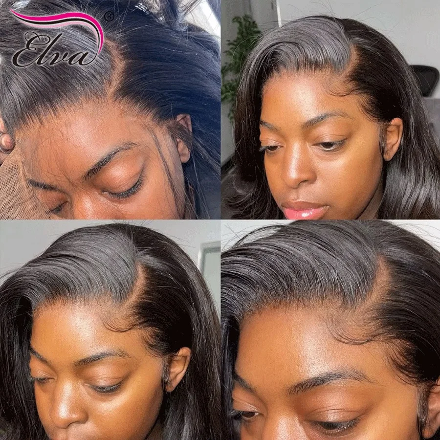 Body Wave Invisible HD Lace Frontal Closure 5x5 Lace Closure Brazilian Remy Human Hair Melt Skins Preplucked HD Transparent Lace 2