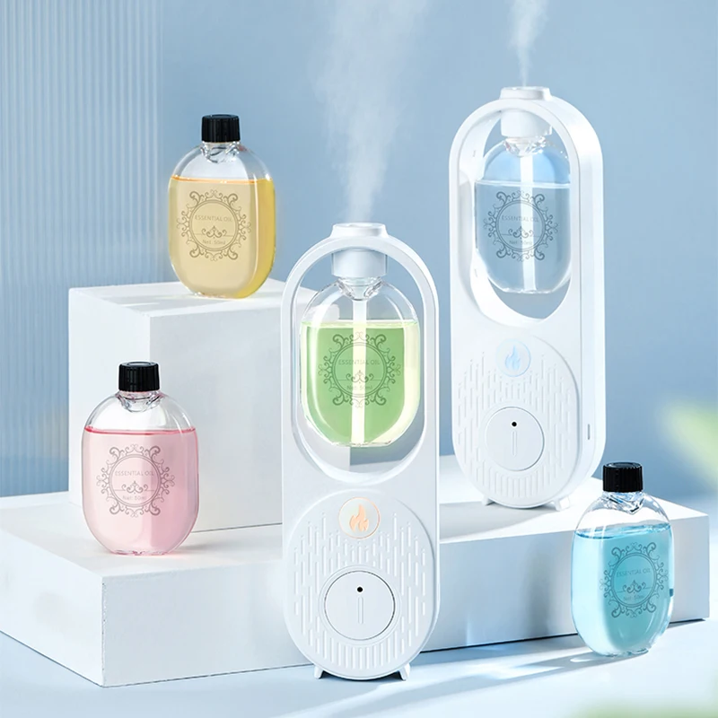 Aroma Diffuser Aromatherapy Machine Aroma Diffuser Wall-mounted Desktop 5 Modes Night Light USB Charge Household Aroma Machine