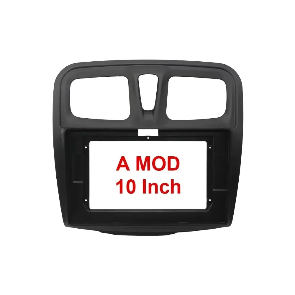 Radio Installation Frame 9 Inch 10 Inch Car Frame Fascia Adapter Android Radio Dash Fitting Panel Kit for Renault Logan Sandero Duster Symbol 2012-