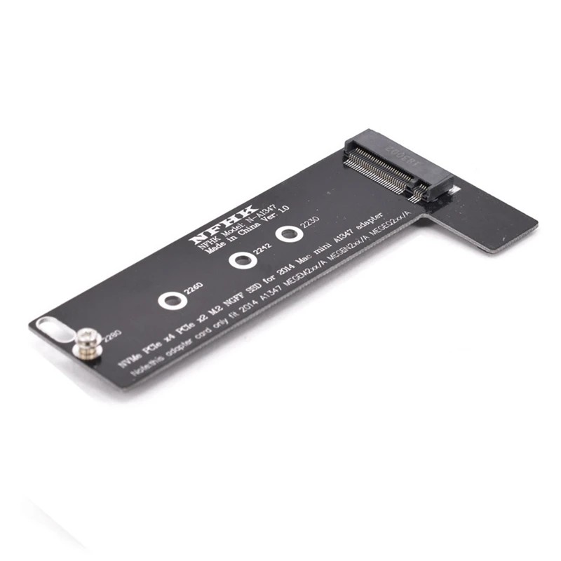 Nuovo M Key Nvme M2 Ssd Per Applicare Mac Mini 2014 A1347 Megen2 Megem2 Megeq2 Adattatore Pci Express Ngff 760P 600P Riser Card