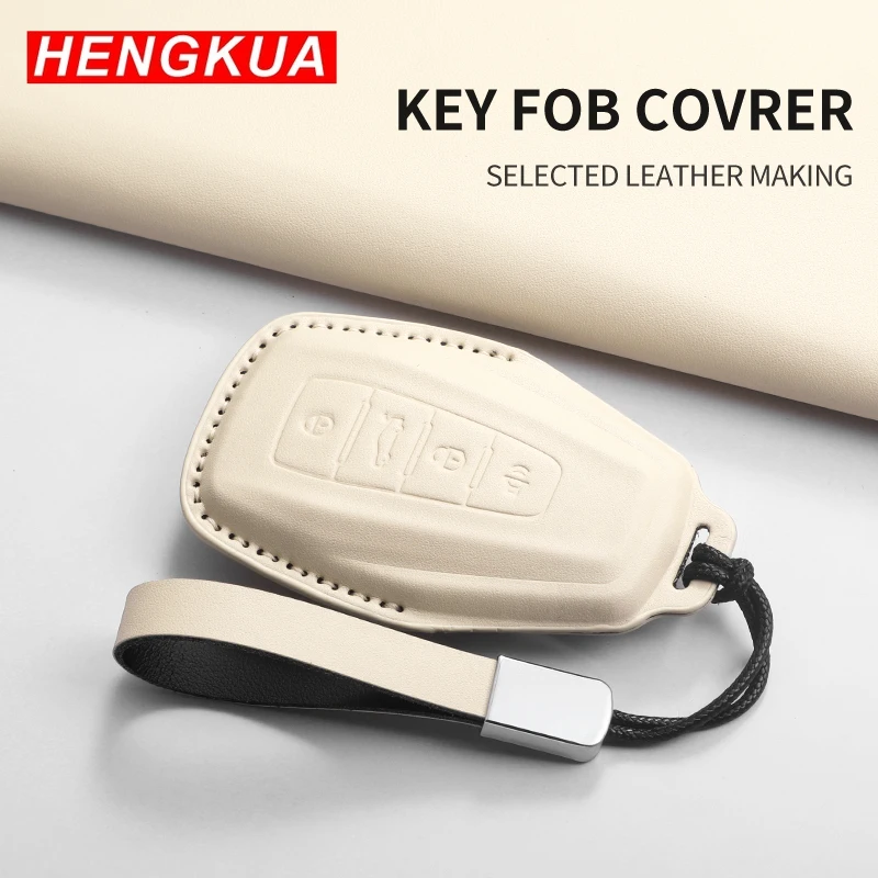 Car Remote Key Case Cover Shell For Geely Coolray X6 Atlas Monjaro Tugella Geometry C Emgrand Global Kulrey Hawk GX7 Okavango