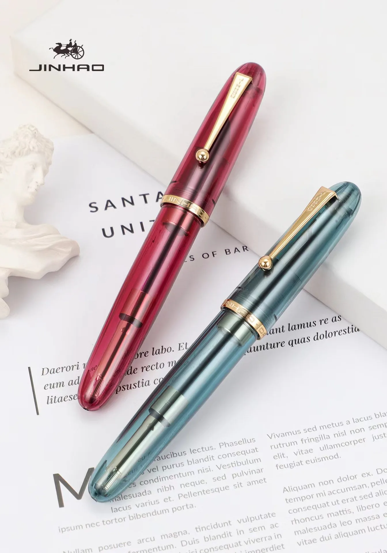 Two Cheap, Chunky Pens: An artist's Review Of The Jinhao