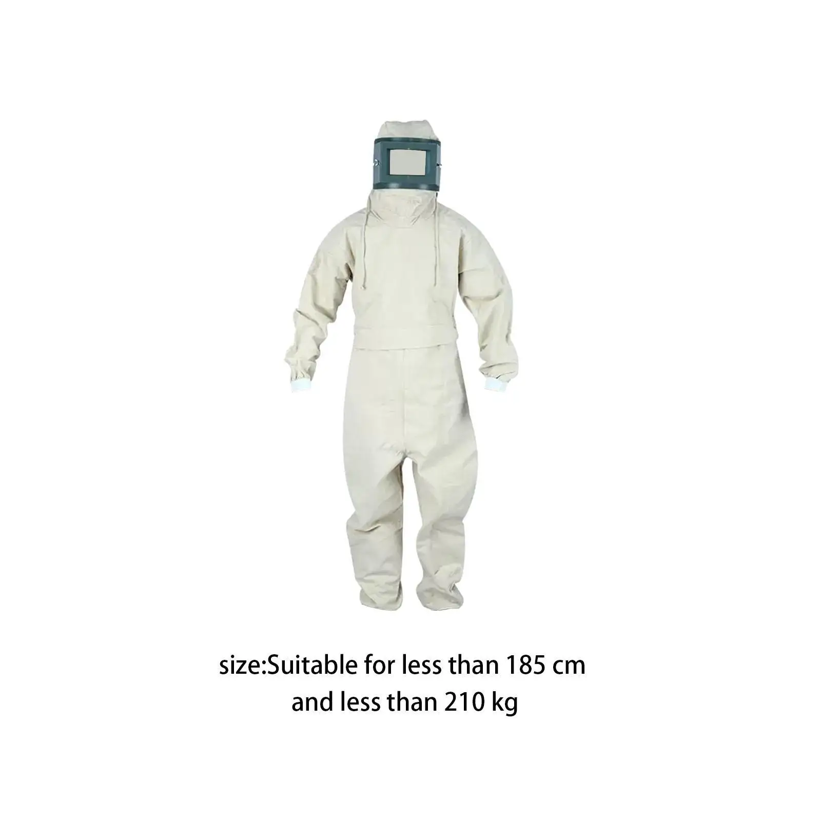 Sand Blasting Suit Work Overalls Lightweight Spray Paint Suit Sandblasting Clothes Protective Clothes for Work Spray Paint