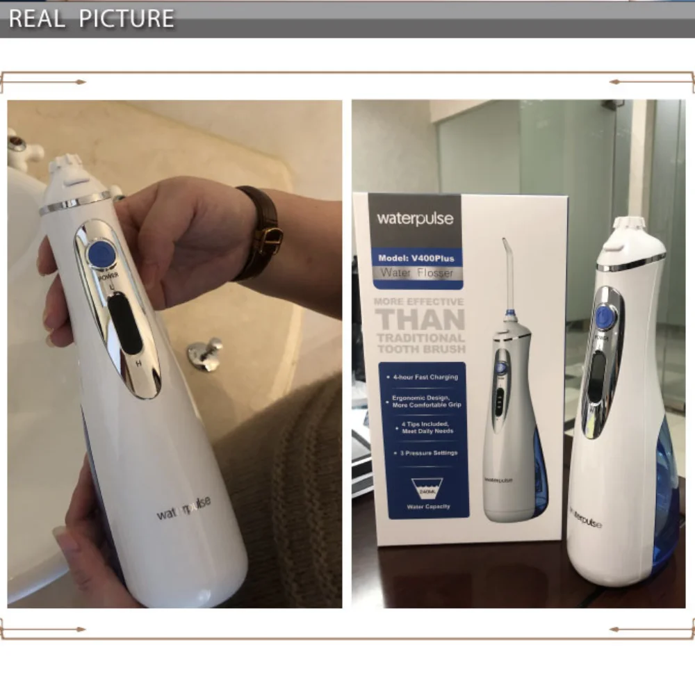 Waterpulse-v400 ÷ ޴ USB   Ʈ ġ Ŭ ӽ,    ô, 3 