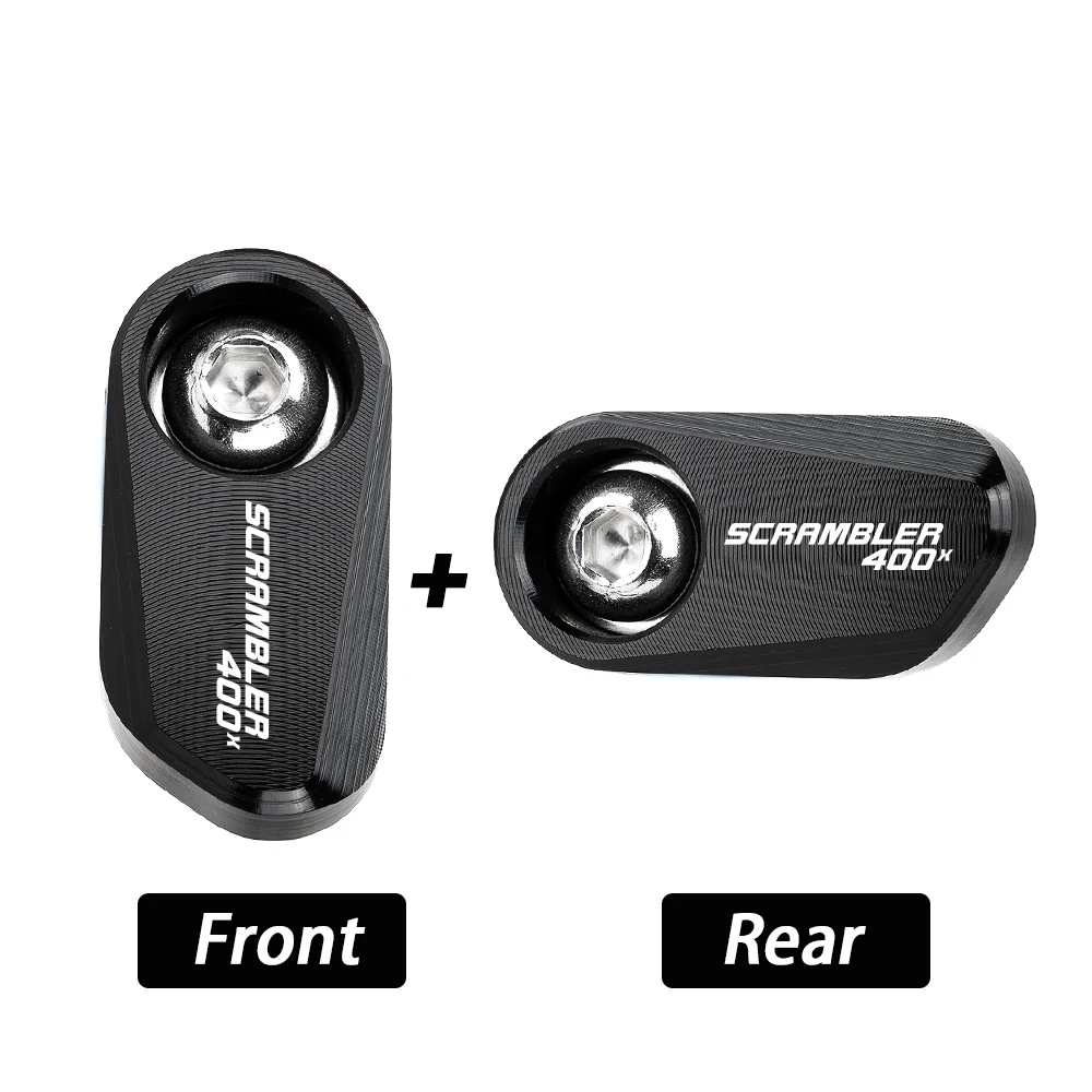 Motorcycle Kickstand Extension Pad And Sensor Protector For Triumph Scrambler 400X