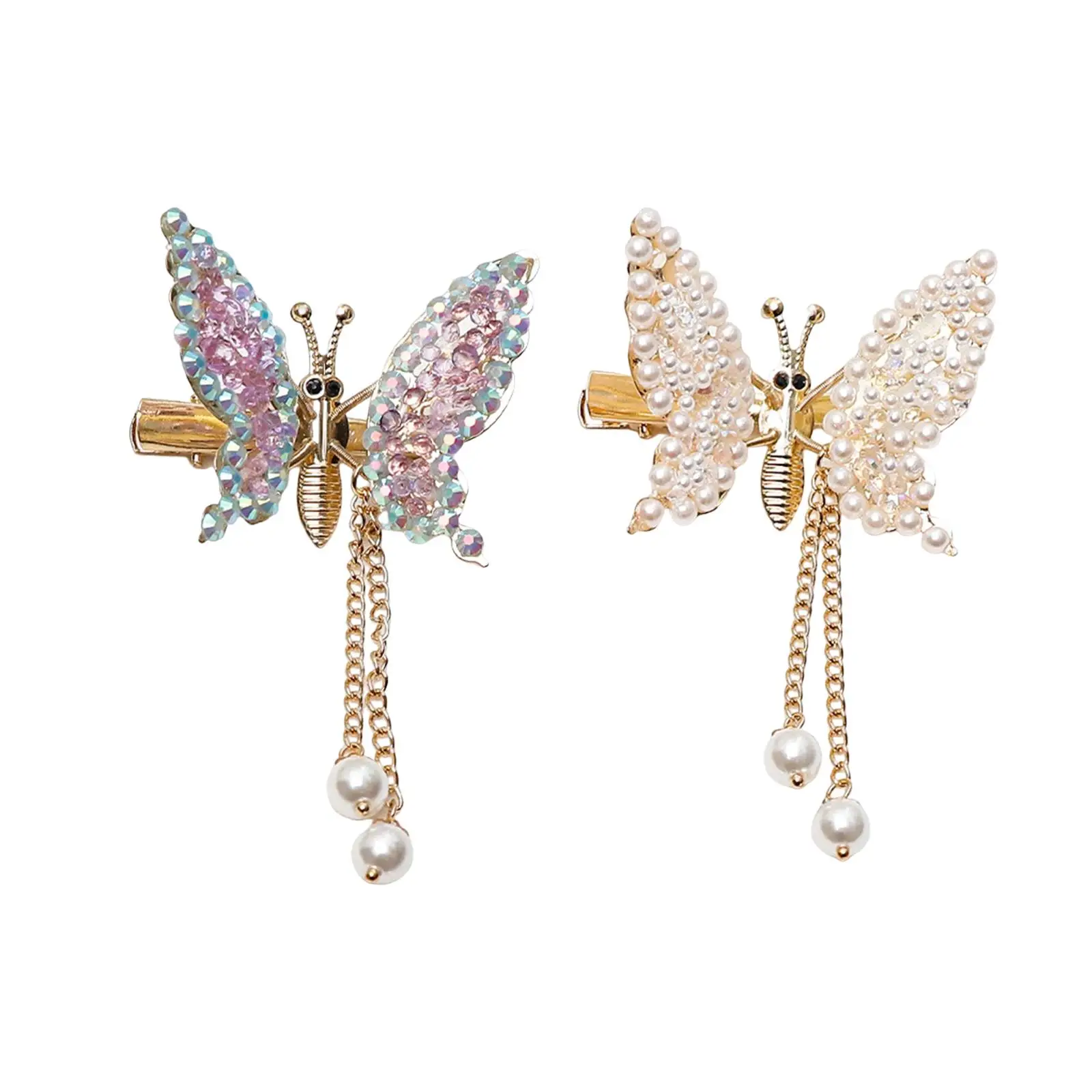 

Moving Butterfly Hair Clips Rhinestone Hair Accessories Shaking Move wing Pins Bridal Headpiece Hair Pin
