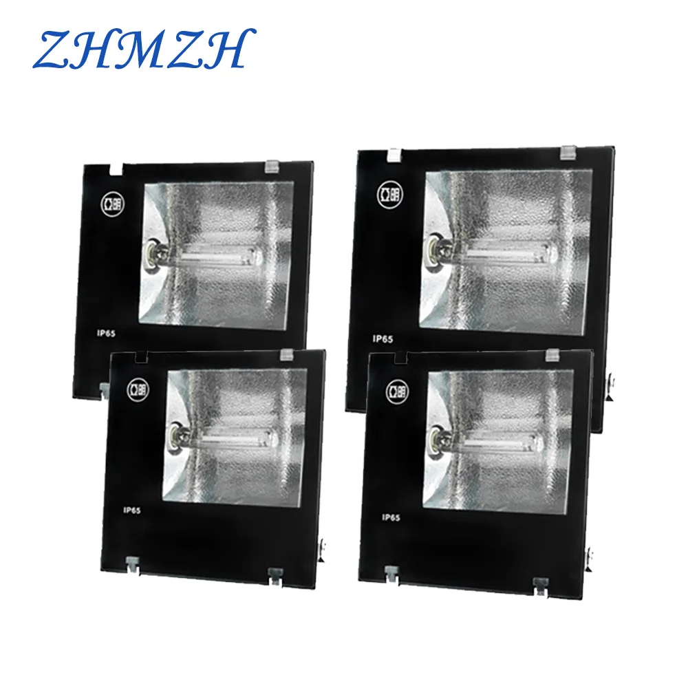 ZHMZH AC220V Floodlight IP65 Waterproof Metal Halide Lamp 250W 1000w High Pressure Sodium Lamp High Power Outdoor Lighting