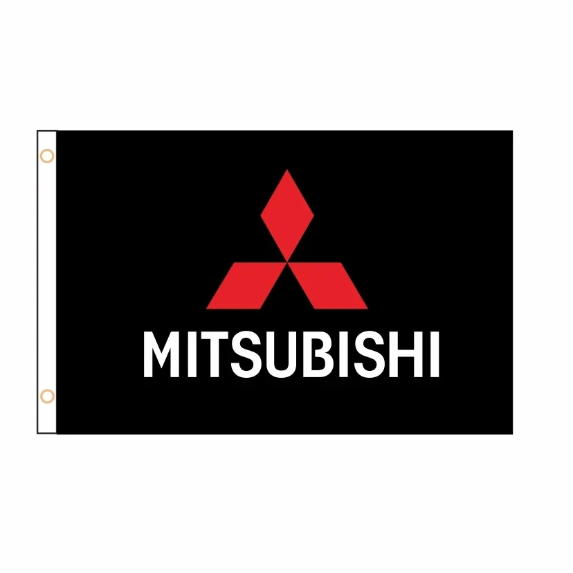 Banner Di Bandiera Mitsubishi Personalizzato Di Fascia Alta Publicidade Ao Ar Livre Decora Dea O Festa Sport Celebrazione 2Ft * 3Ft 3Ft * 5Ft -121