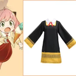 

Japanese Anime Anya Forger Cosplay Costumes Two-dimensional Clothing Halloween Party Photography