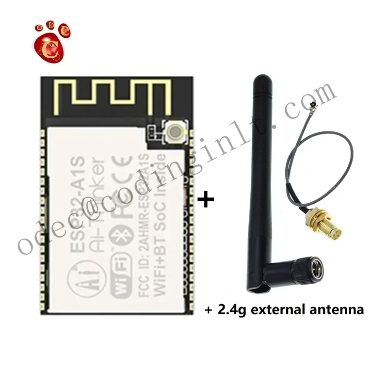 ESP32 Audio Kit ESP32-A1S WiFi+ Bluetooth module ESP32 serial port to WiFi audio module dual antenna Antenna ESP32-A1S audio module kit