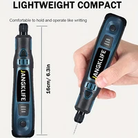 USB Cordless Rotary Tool Kit Woodworking Engraving Pen DIY For Jewelry Metal Glass Mini Wireless Drill 2