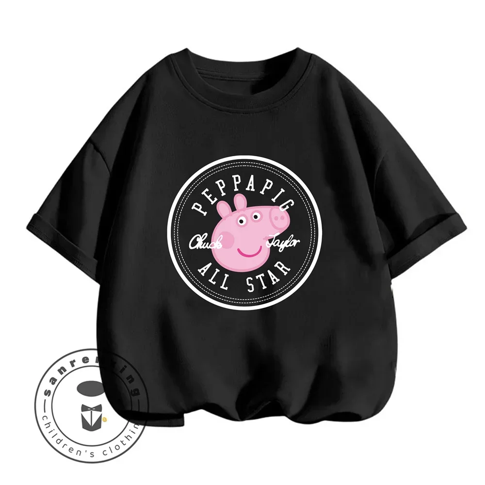 Peppa Pig Wubbox Kids T-Shirt Printed Graphic Anime T-shirts Kawaii Short Sleeve Tshirt Fashion Boys/girls Tee-shirt 2