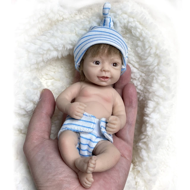 6inch Mini Bebes Reborn Realistas Reborn Baby Dolls Full Body Silicone  Fresh Color Doll Toy Birthday Christmas Gift - Reborn Dolls - AliExpress