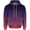 3D digital printed men's hooded sweatshirt, comfortable hooded sweatshirt, classic gradient new style, 2025 5