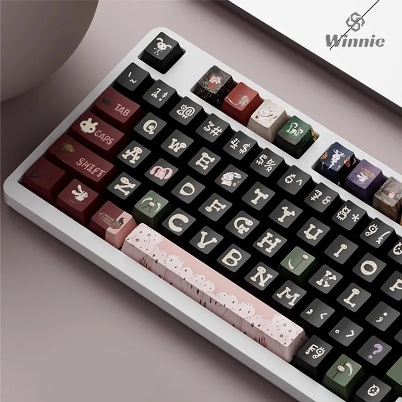 

War Horse Original Night Nursery Rhyme Theme Thermal Sublimation Keycap Comfort Suitable For A Variety Of Mechanical Keyboards