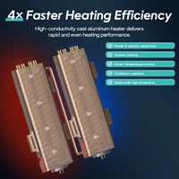 Chauffe-eau électrique instantané AI 220V, contrôle vocal Intelligent pour la maison, bain, chaleur rapide, grande quantité d'eau pour douche, salle de bain 4