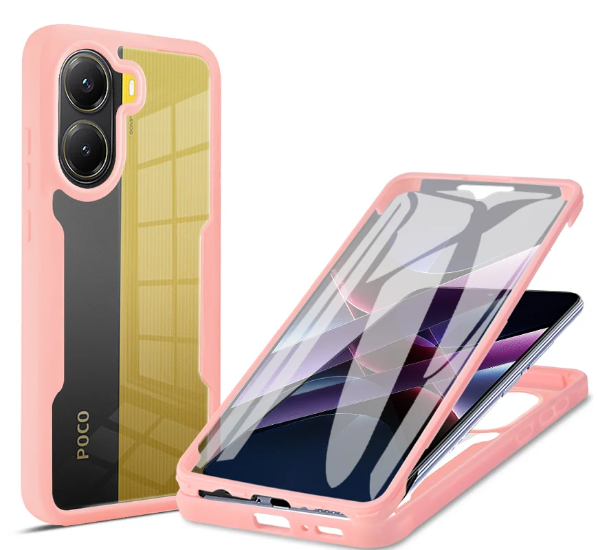 Enhanced Full Body 360° Clear Back Protection Case
