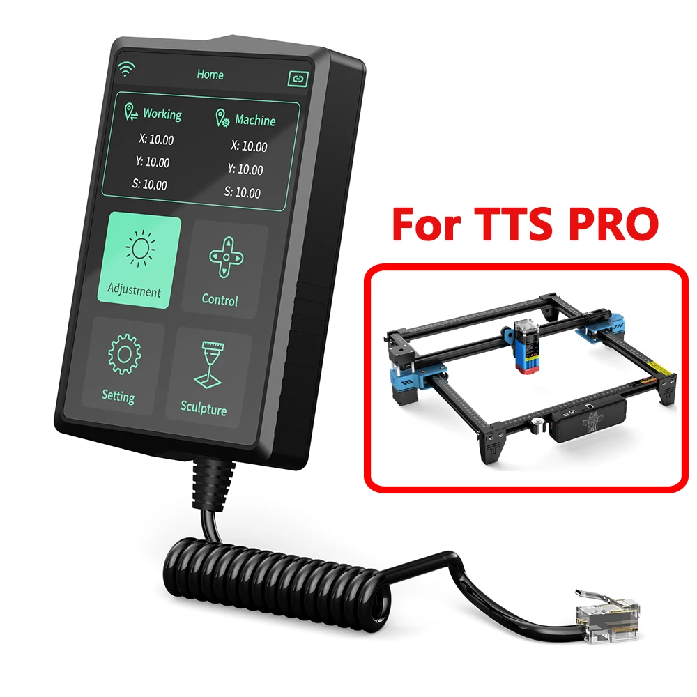 

TWOTREES 3.5inch Touch Screen for TTS Pro Portable Handheld Display for TTS-55 Pro TT-10 Pro Laser Engraving Machine Parts