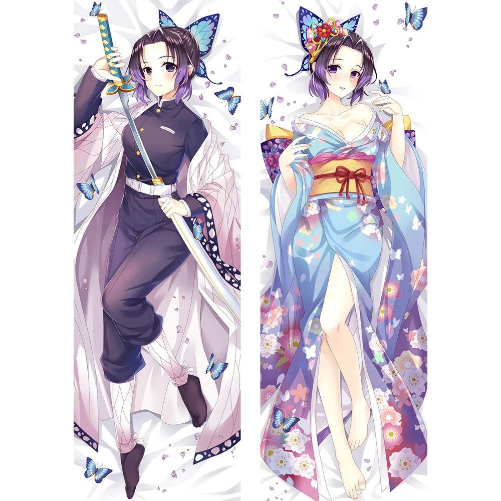 

Kochou Shinobu kimetsu no yaiba Pillow Cover Body Pillow Case Hugging Body Prop