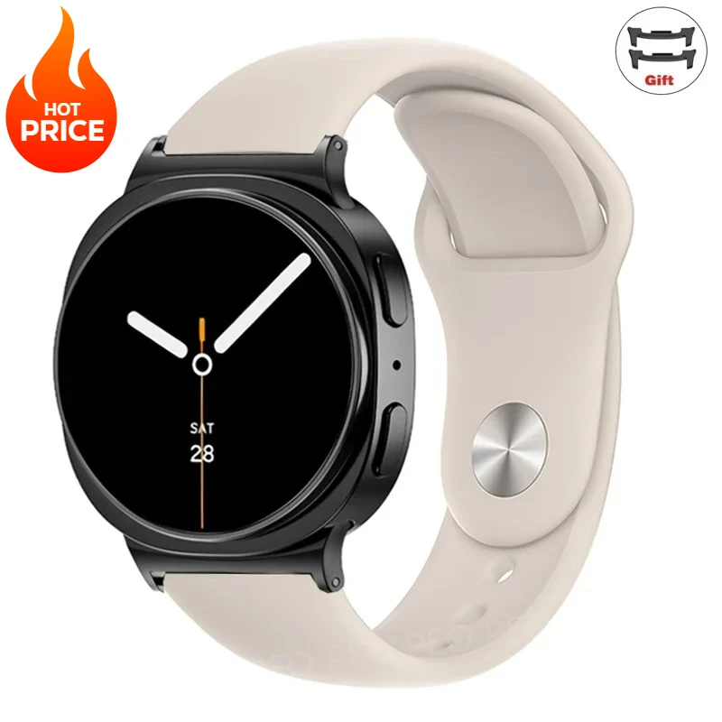 Premium Silicone Sport Band Strap - Universal Smartwatch Wristband Accessory