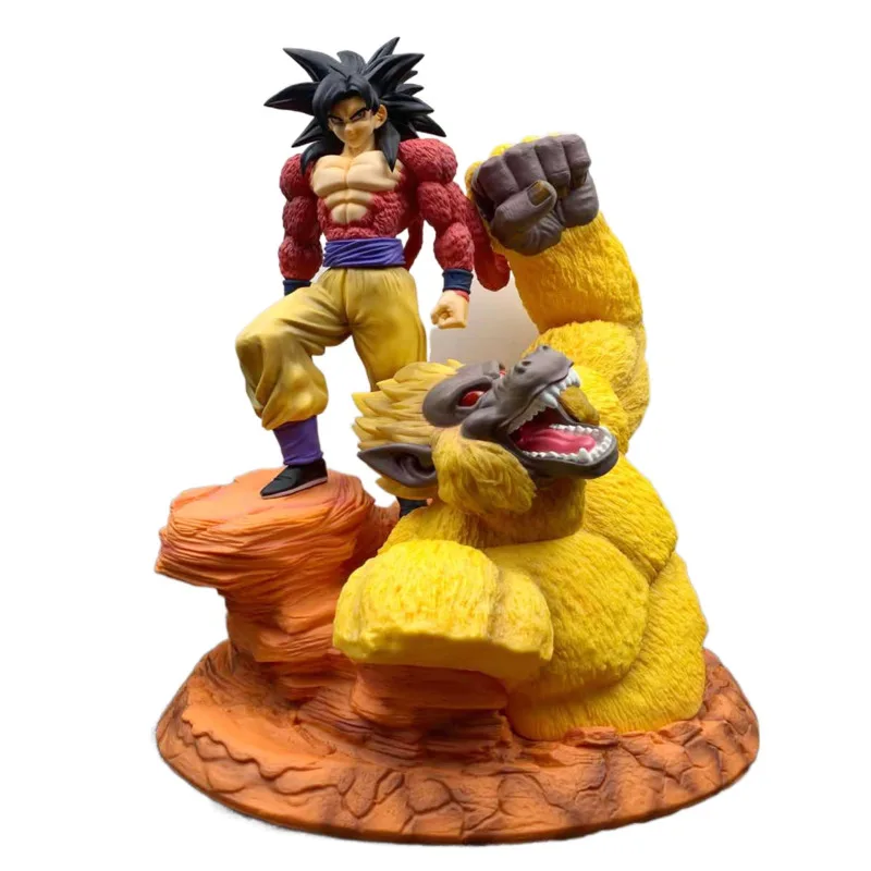 Figura Dragon Ball Goku Super Saiyan 4 30cm - LIVRARIA ZÉ