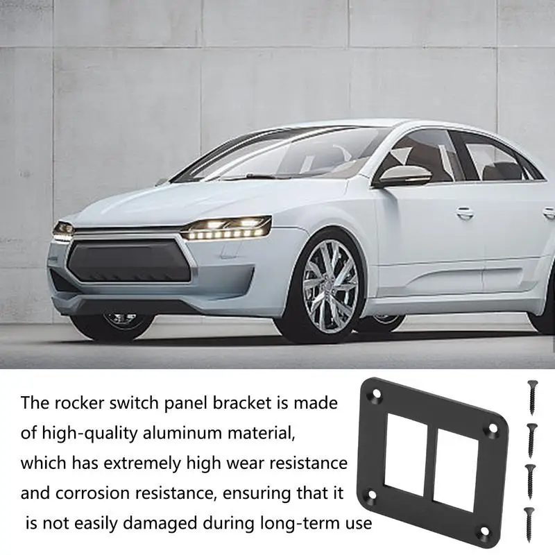 Rocker Button Panel Panel Housing Holder Rocker Button Housing Holder Toggle Aluminum Bracket For