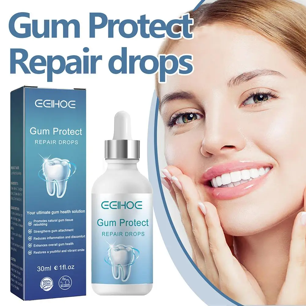 Gum Protect Repair Drops Relieving Periodontal Cleaning Reduce Repair Care Oral Health Inflammation Blistering gum repair drops