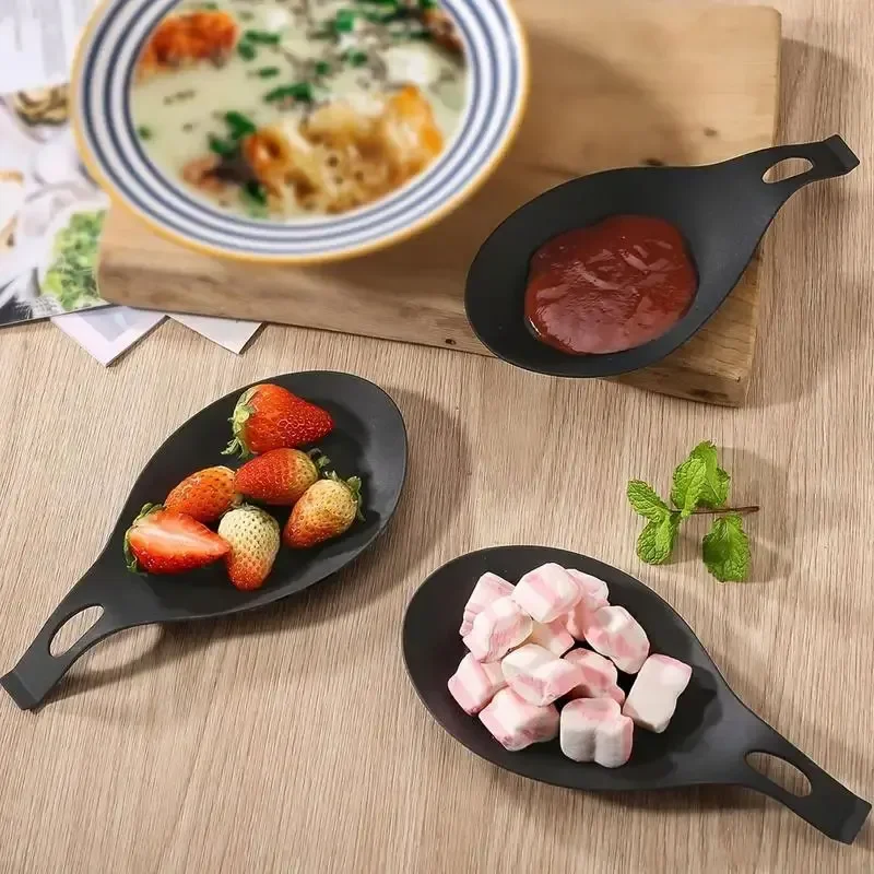 Silicone Spoon Rest Spatula Holder Heat Resistant Utensil Placemat Tray Kitchen Tools