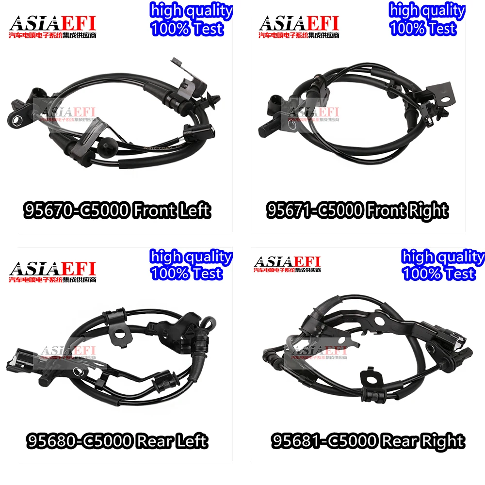 95670-C5000 95671-C5000 95680-C5000 95681-C5000 Front Rear ABS wheel speed sensor For Hyundai Kia Sorento -