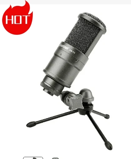 

Takstar SM-8B микрофон с боковым адресом, конденсаторный микрофон с креплением на ветровом стекле для записи живых представлений