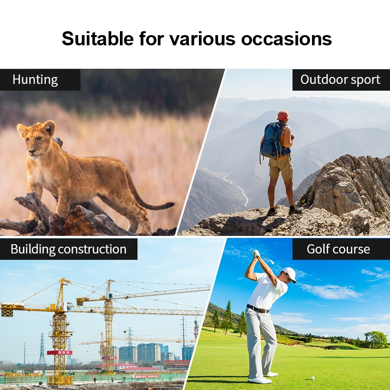 Visionking Golf 6x21 OLED Laser Range Finder 700m Golf Distance Meter Measure Hunting Survey Telemeter Telescope Rangefinder