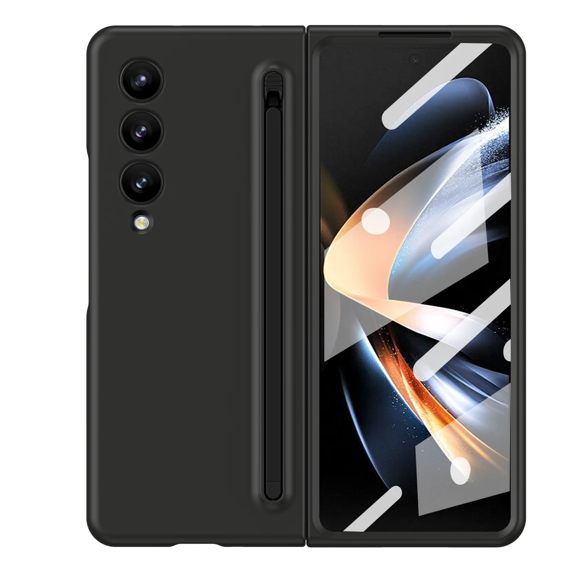 Phone Case For Samsung Galaxy Z Fold 5 4 With Touch Pen And Screen_voghion.com
