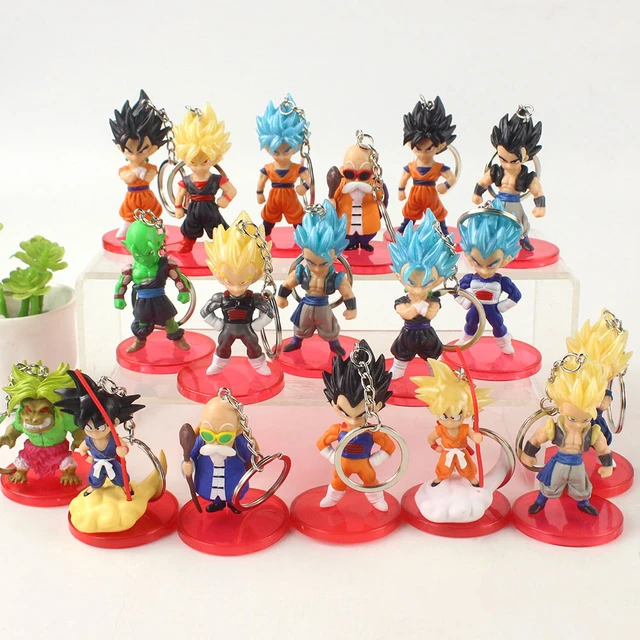 Son Goku Super Saiyan 4 DragonBall UDM 07 mini Figure Keychain