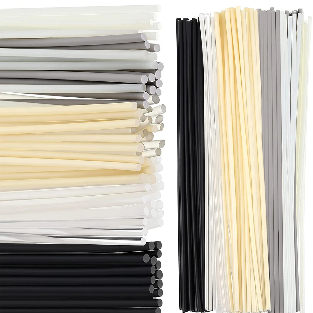 20/50/100Pcs Plastic Welding Rods Set 20cm PP/PE/PVC/ABS Polypropylene Welding Sticks Car Bumper Repair Tools For Plastic Welder