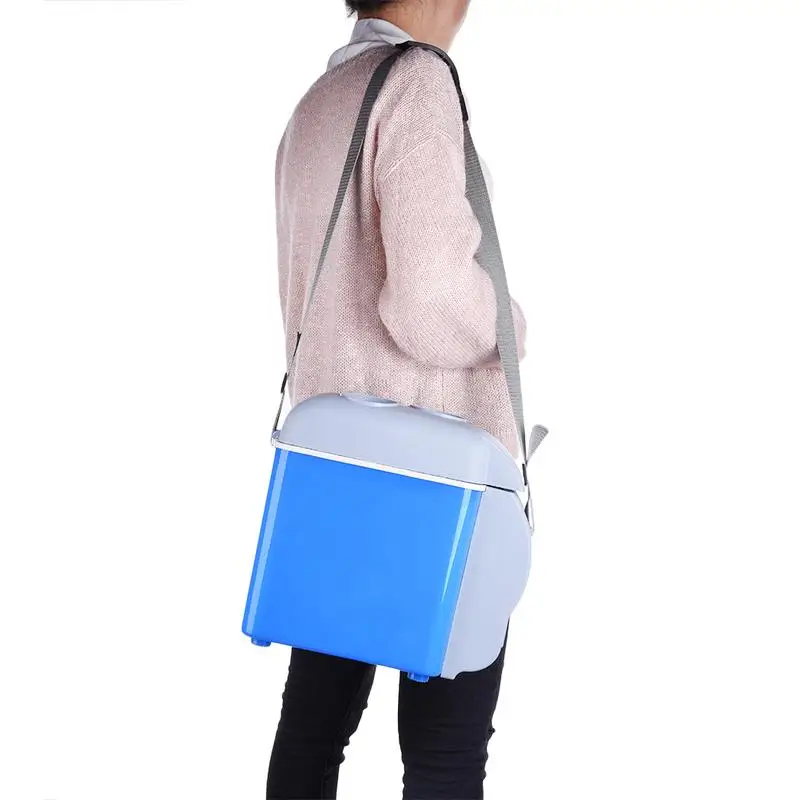 7.5L Double Use Car Refrigerator Portable Home Car Refrigerator Vehicle Cooler Warmer Mini Fridge For Electronic Devices