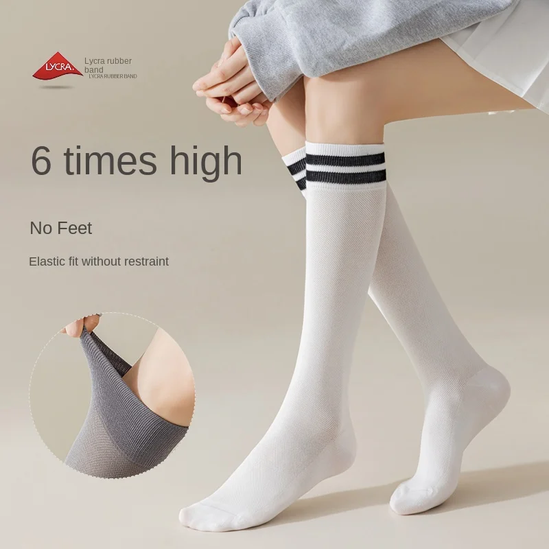 Breathable Cotton Sports Socks for Women, Golf Socks, New