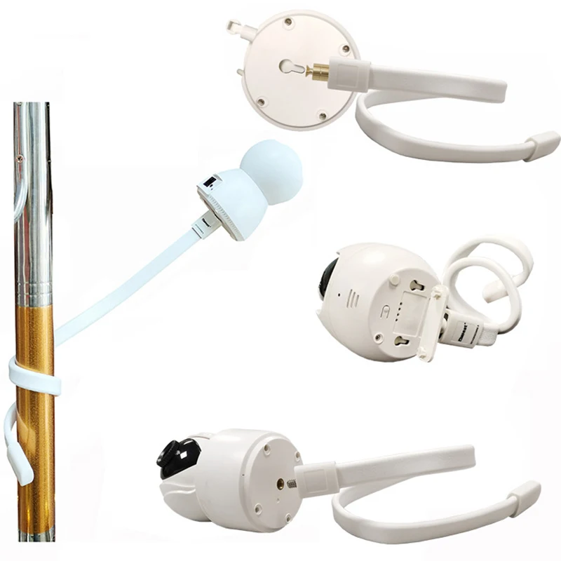 

Camera Bracket Pan Head Fixed Bracket 1/4 Screw Indoor And Outdoor Punch Free Monitor Bracket In Residential Area