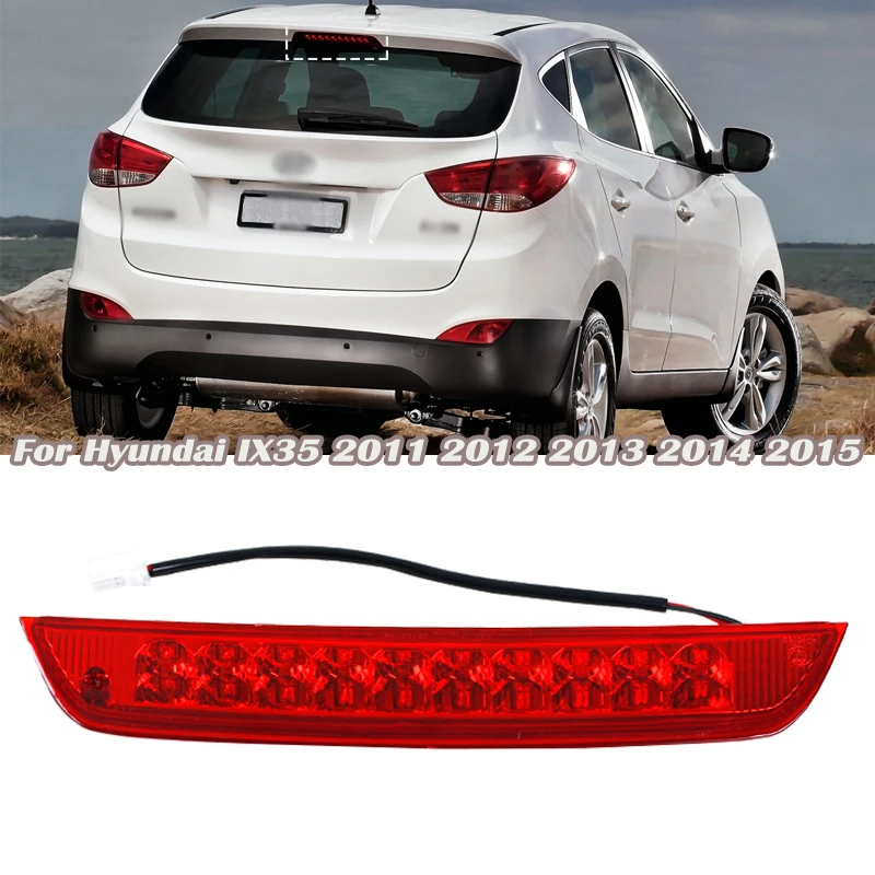 X AUTOHAUX LED Third Brake Light For BMW 1 Series (2008-2013) - High Level Stop Light, Red, Plug & Play