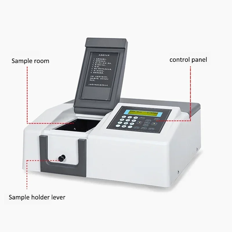 New Digital UV-Vis Spectrophotometer 721 722N 722S 7230G 723 Spectrometer