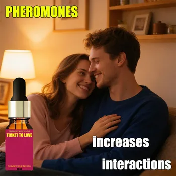 Profumo ai feromoni forte per uomo, attira le donne e aumenta la fiducia in sé, colonia ai feromoni sexy a lunga durata per appuntamenti e occasioni di lavoro