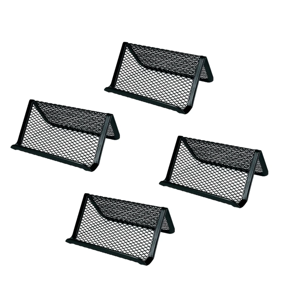 

Чехлы для хранения визитных карточек, держатель для мобильного телефона, подставка для рабочего стола, железная сетчатая стойка