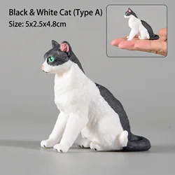 Realistic Cat Figurines Playset - Perfect Gift (Cat - 1)