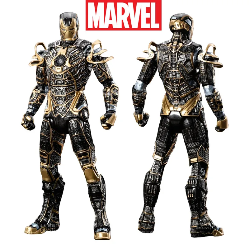 Original ZD Marvel Toys Iron Man 3 MARK41 Bones Action