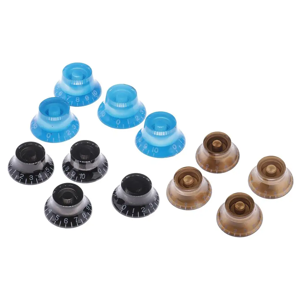 

4 шт., кнопки управления для электрогитары с буквой