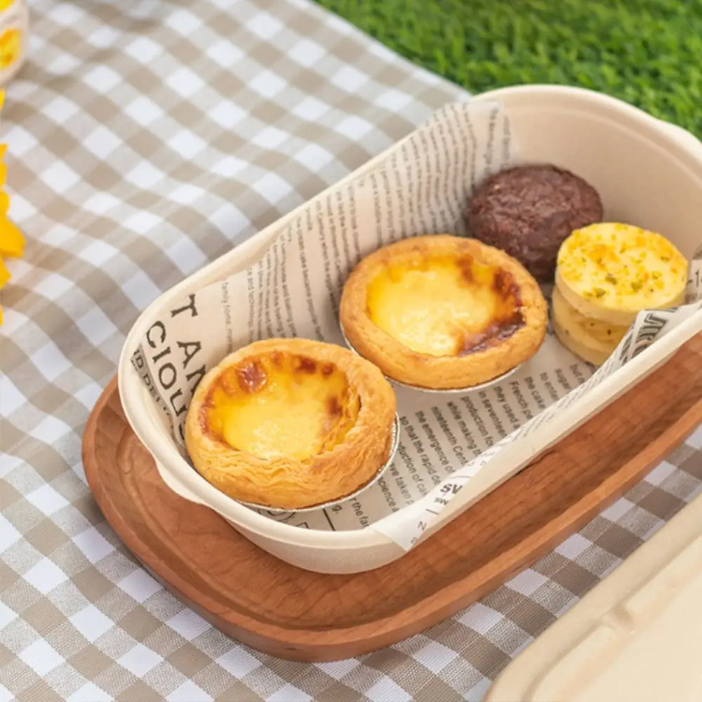 Eco-Friendly Paper Light Food Boxes 500ml/700ml/850ml/1000ml, Biodegradable Disposable ... - SKU PLFB1529 - UGI Packaging