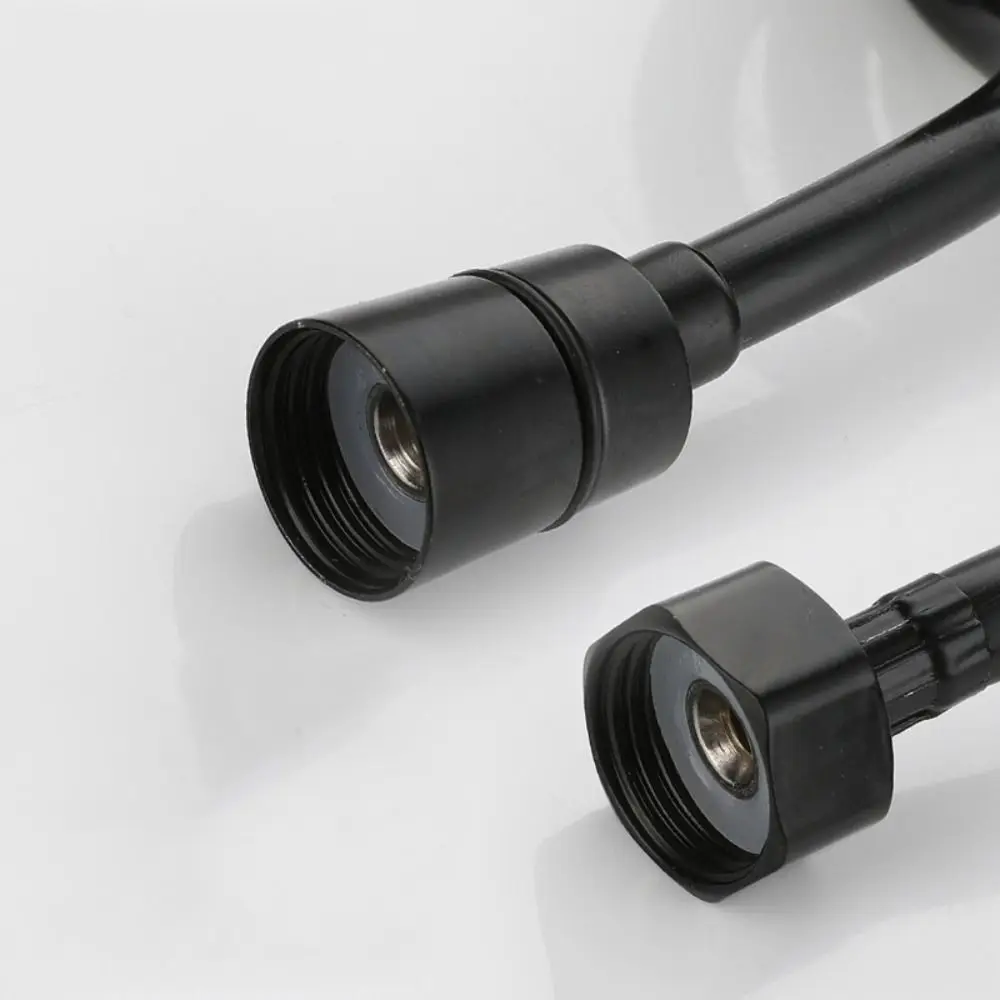 Useful Telephone Line Style Spring Shower Hose Flexible Large Flow Bath Sprayer Connect Pipe Retractable Water Plumbing